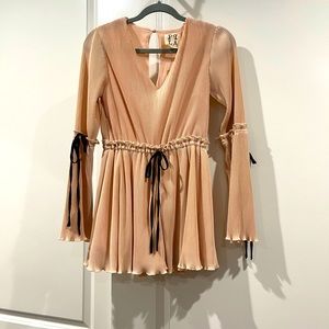 NWT PPLA Blush romper/ playsuit sz S
